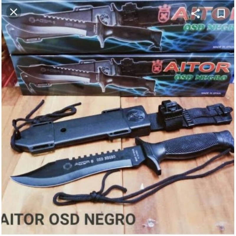 survival kit outdoor camping aitor negro/perlengkapan outdoor camping perkakas survival