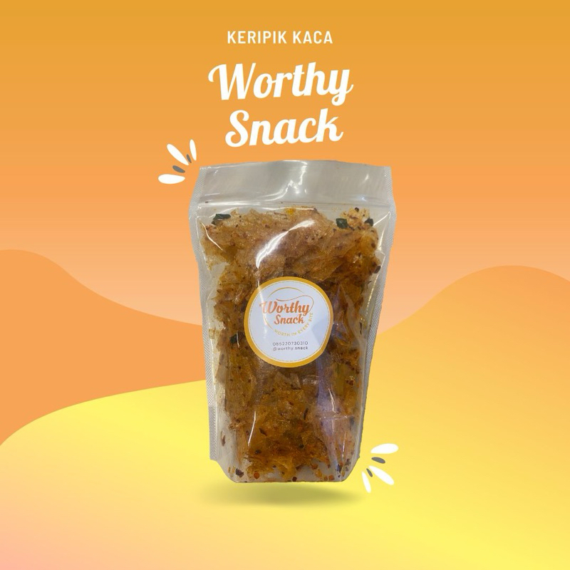 

Kripik kaca pedas manis gurih renyah tidak keras