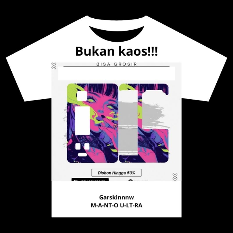 

Bukan Kaos Tapi Stiker Pelindung Antigores Mantoes Utra Motif Bisa Custom