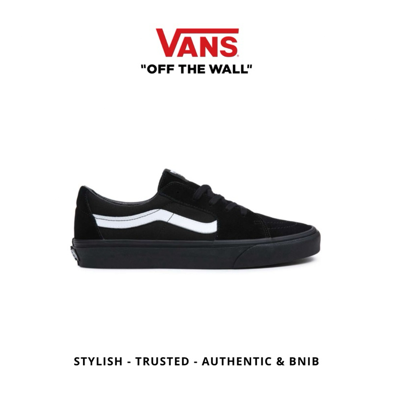 Vans Sk8 Low Contrast Black Black White