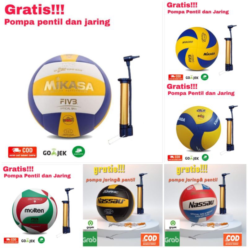 Bola Voli Mikasa Super Gold