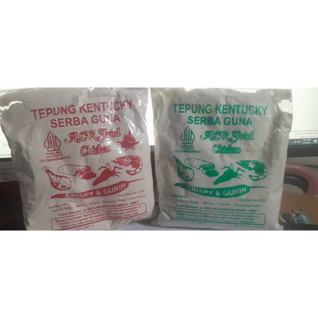 

tepung fried chicken kentucky serba guna 400 gr