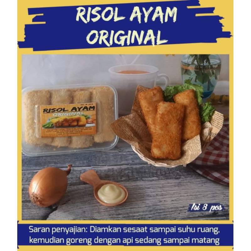 

Risol ayam isi ayam