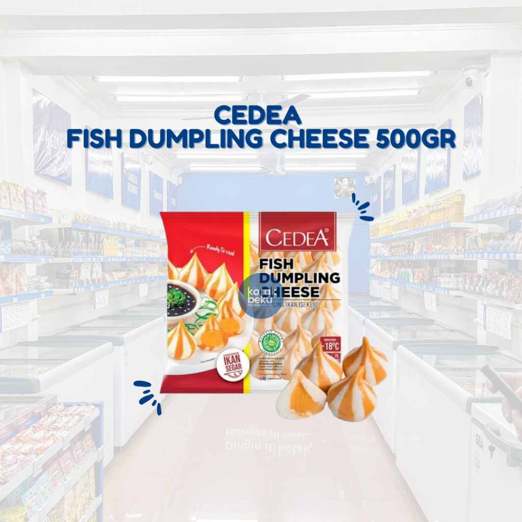 

CEDEA FISH DUMPLING CHEESE 500GR