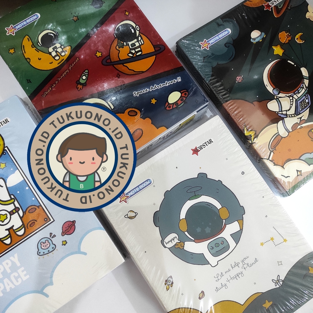

NEW(1 PACK) NEWSTAR BUKU TULIS 58LEMBAR SPACE | KWARTO 1PACK ISI 10BUKU