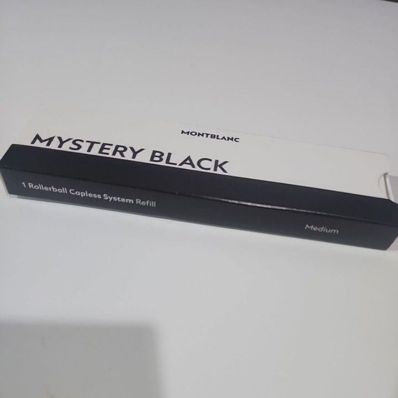

Refill Original Montblanc Roller ball Capless System Refill Mistery Black