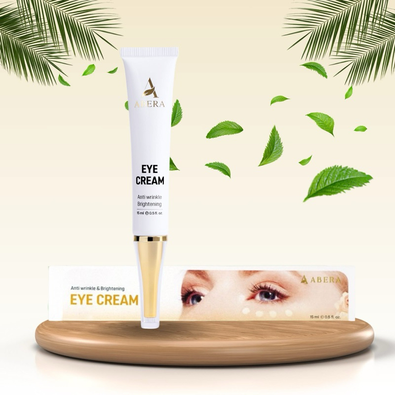 ABERA EYE CREAM ANTI WRINKLE BRIGHTENING - ABERA KRIM MATA 15 ML membantu mengurangi kerutan dan lin