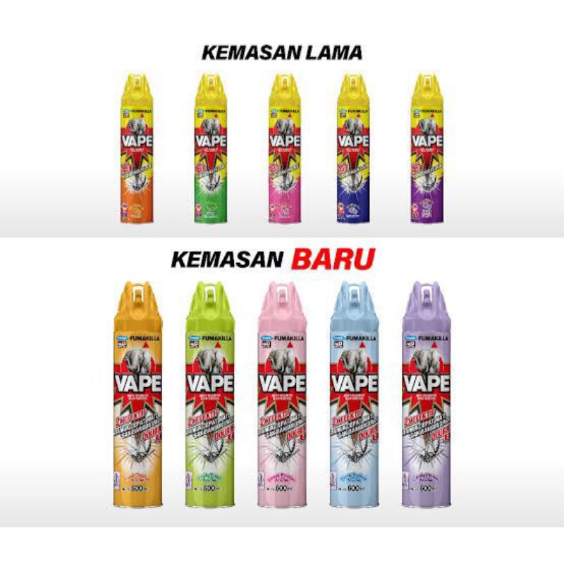 FUMAKILLA VAPE SPRAY ANTI NYAMUK 600ML