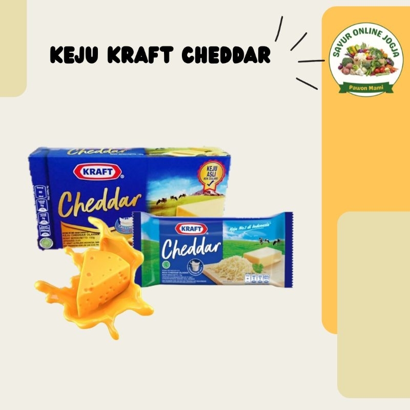 

Keju Kraft cheddar mini 70gr - PAWON MAMI SAYUR ONLINE JOGJA