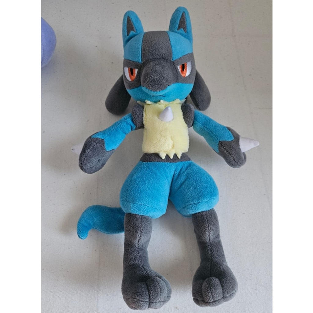 Pocket Monster San-Ei Lucario Plush Boneka Pokemon