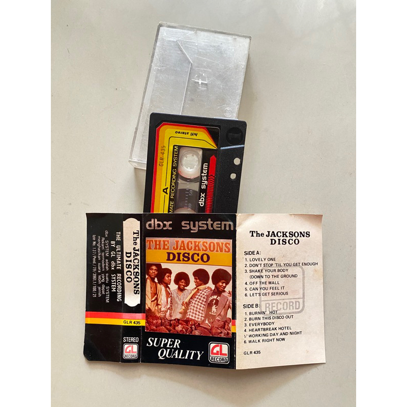 Kaset The Jackson - Disco