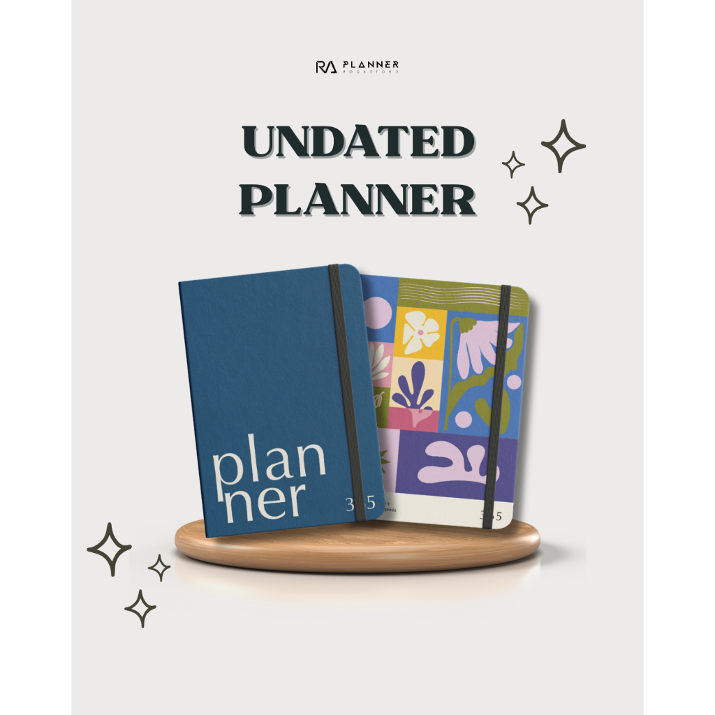 

RA PLANNER - Planner Tahunan | Undated Planner | Planner Produktif
