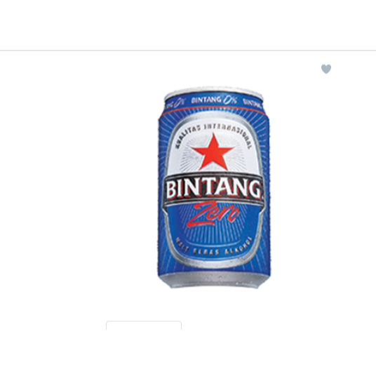 

BINTANG ZERO SOFT DRINK KLG 330mL