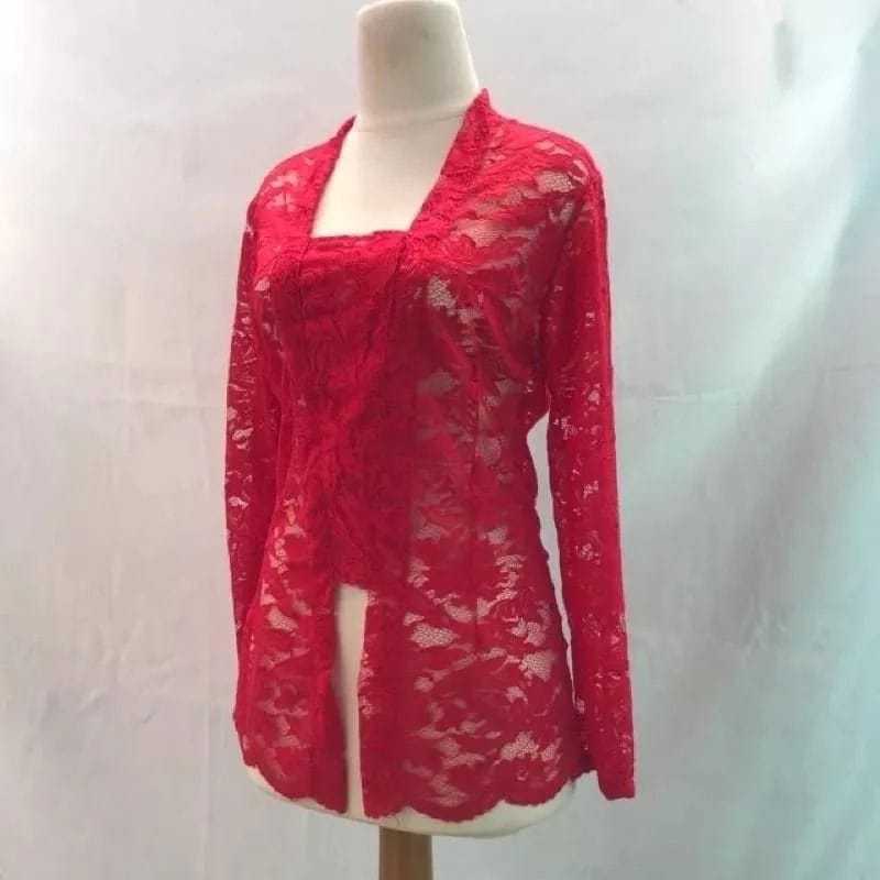 Kebaya Brokat Modern Kutu Baru – Model Simple, Cocok untuk Acara Resmi & Wisuda