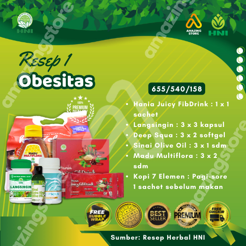 Paket Herbal HNI Solusi Alami untuk Turunkan Berat Badan Aman & Halal || Resep Herbal HNI HPAI