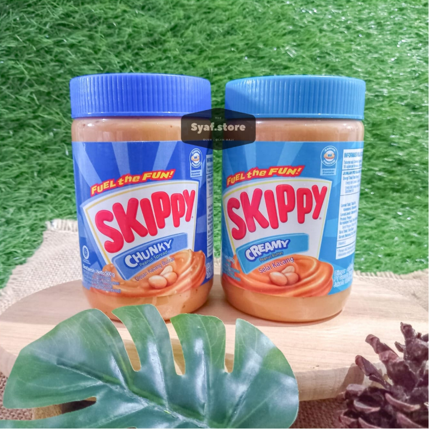 

Skippy Selai Kacang 500 Gr | Creamy Peanut Butter | Chunky Peanut Butter Termurah