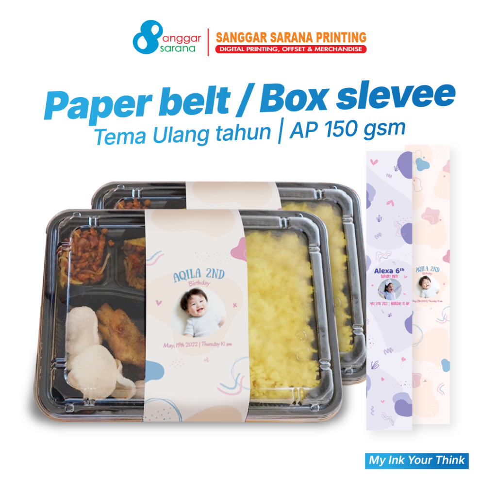 

Paper Belt/Packaging Sleeve ULANG TAHUN TEMA ABSTRAK Horizontal Untuk Label Kemasan - FREE TEMPLATE