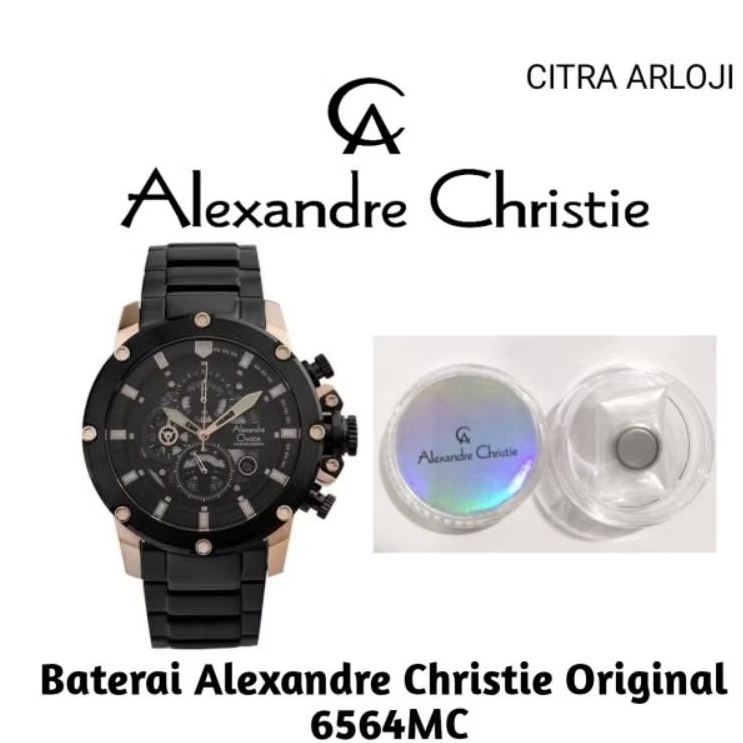 Baterai Alexandre Christie 6564MC Original