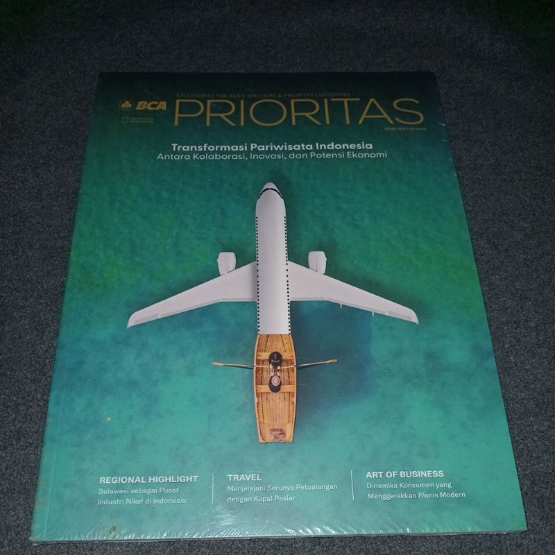 MAJALAH BCA PRIORITAS EDISI 103 XXI 2025 - TRANSFORMASI PARIWISATA INDONESIA ANTARA KOLABORASI INOVA