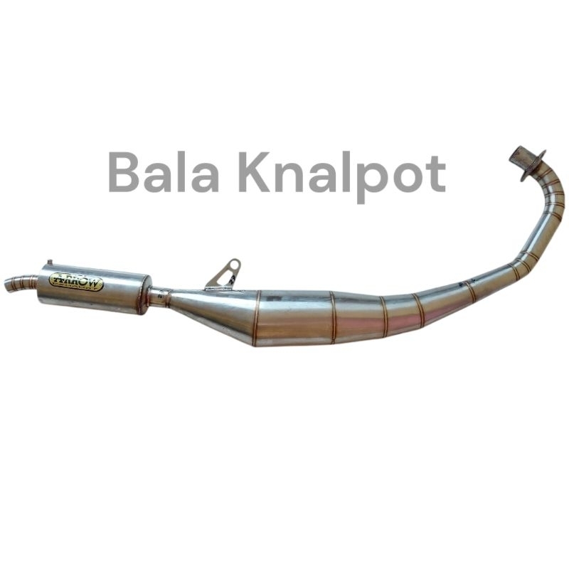 Knalpot satria 2 tak standar racing arrow