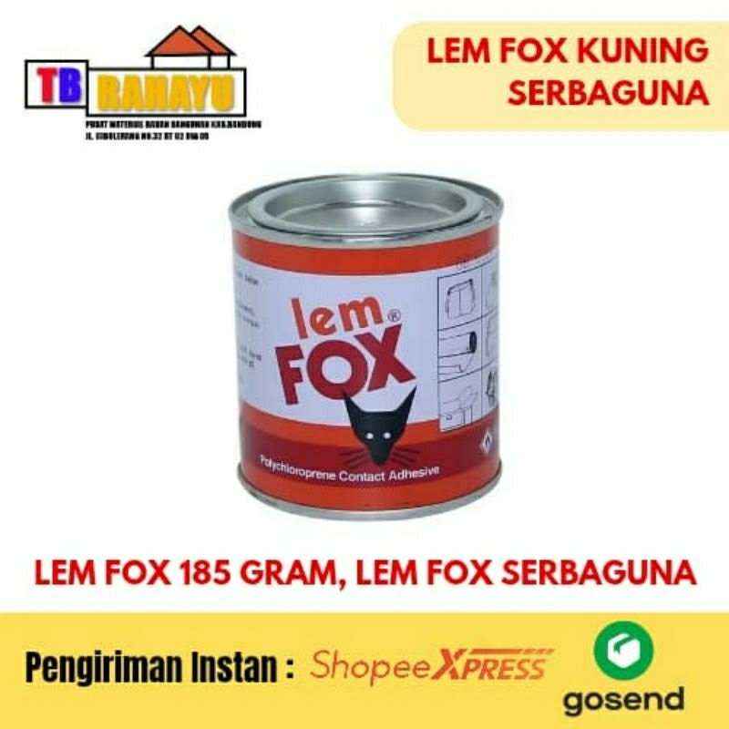 

Lem Fox Kuning Serbaguna - 185 Gram