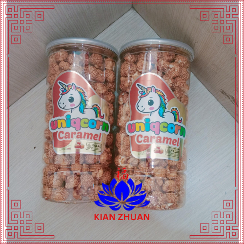 

Naraya popcorn Uniqcorn kemasan jar 170 gram caramel