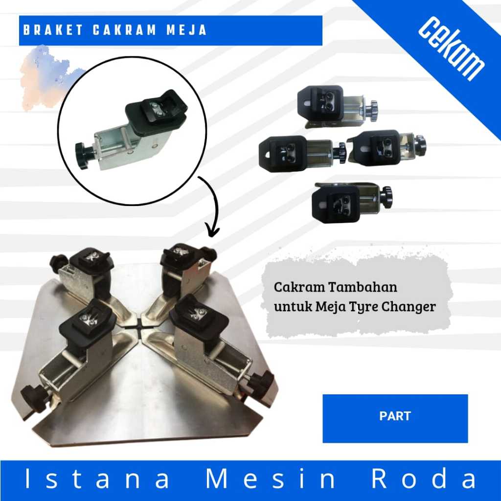 clamp penjepit cakram untuk tyre tire changer hidrolik bukaan ban khusus motor tinggi 4pcs