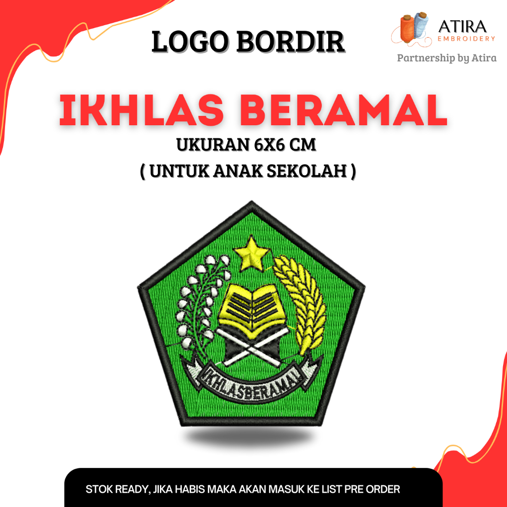 LOGO BORDIR IKHLAS BERAMAL