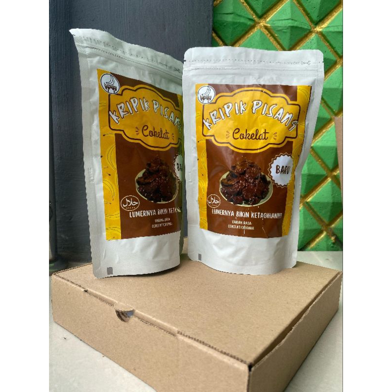 

Kripik Pisang coklat