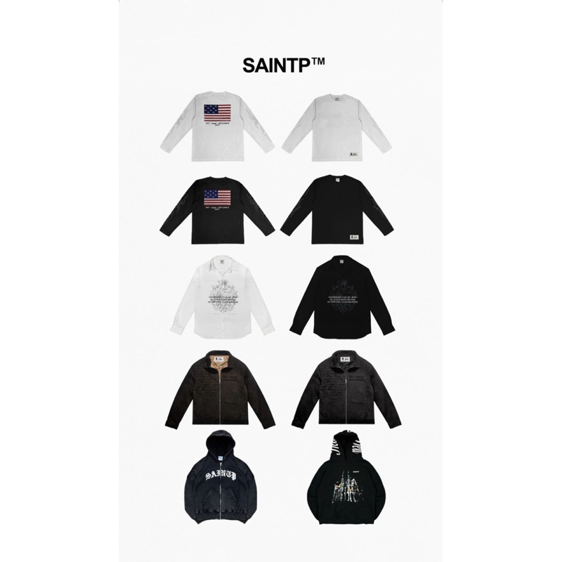 SAINTP JKT 100% ORIGINAL AUTENTIK SHIRT ALL ARTICLE