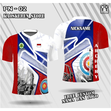 jersey archery kaos panahan Baju olahraga archery panahan jersey panahan dewasa kaos archery panahan