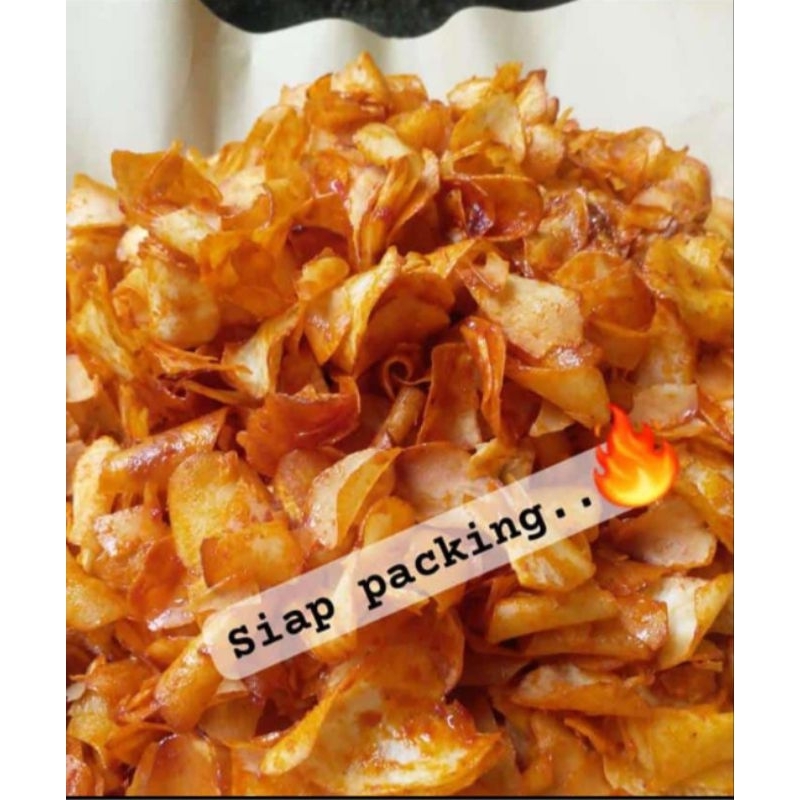 

KERIPIK SINGKONG PEDAS MANIS 1.000GR (1 KG)