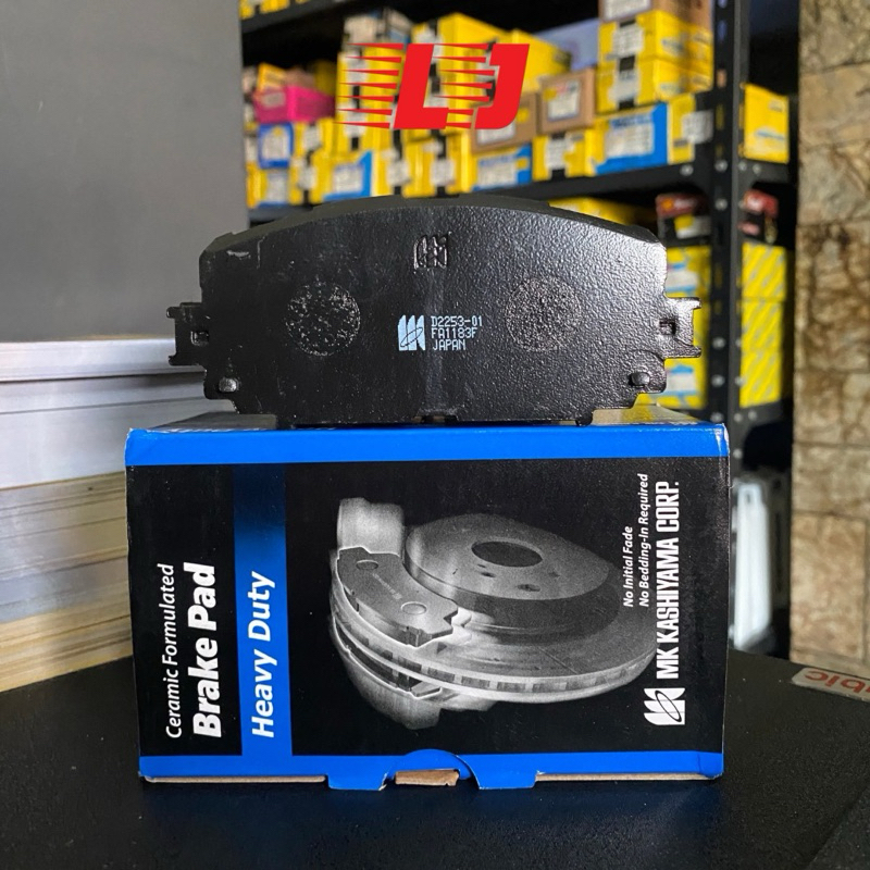 BRAKE PAD KAMPAS REM DEPAN YARIS MK KASHIYAMA BIRU - KAMPAS REM TOYOTA YARIS - KAMPAS REM YARIS - KA