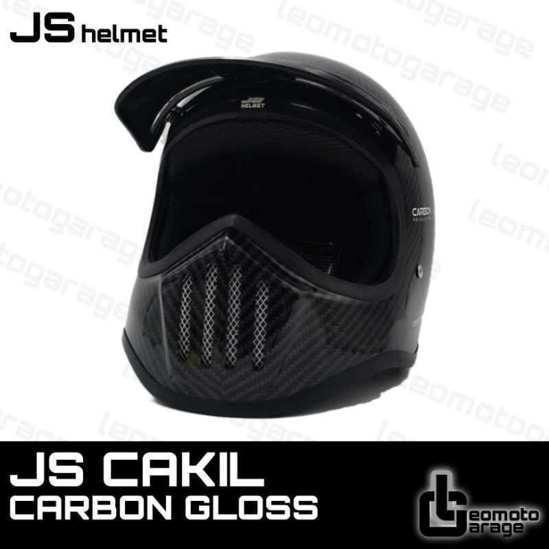 HELM JS CAKIL HELM CAKIL CARBON GLOSS