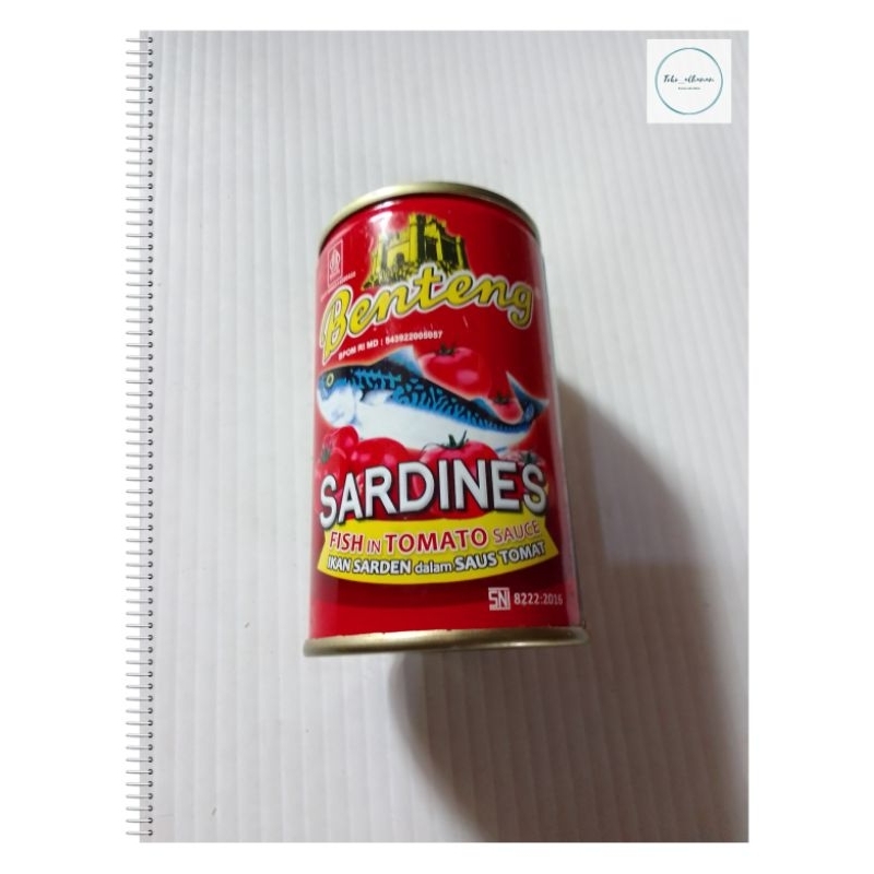 

[toko_alhanan] Ikan Sarden kaleng tomat BENTENG