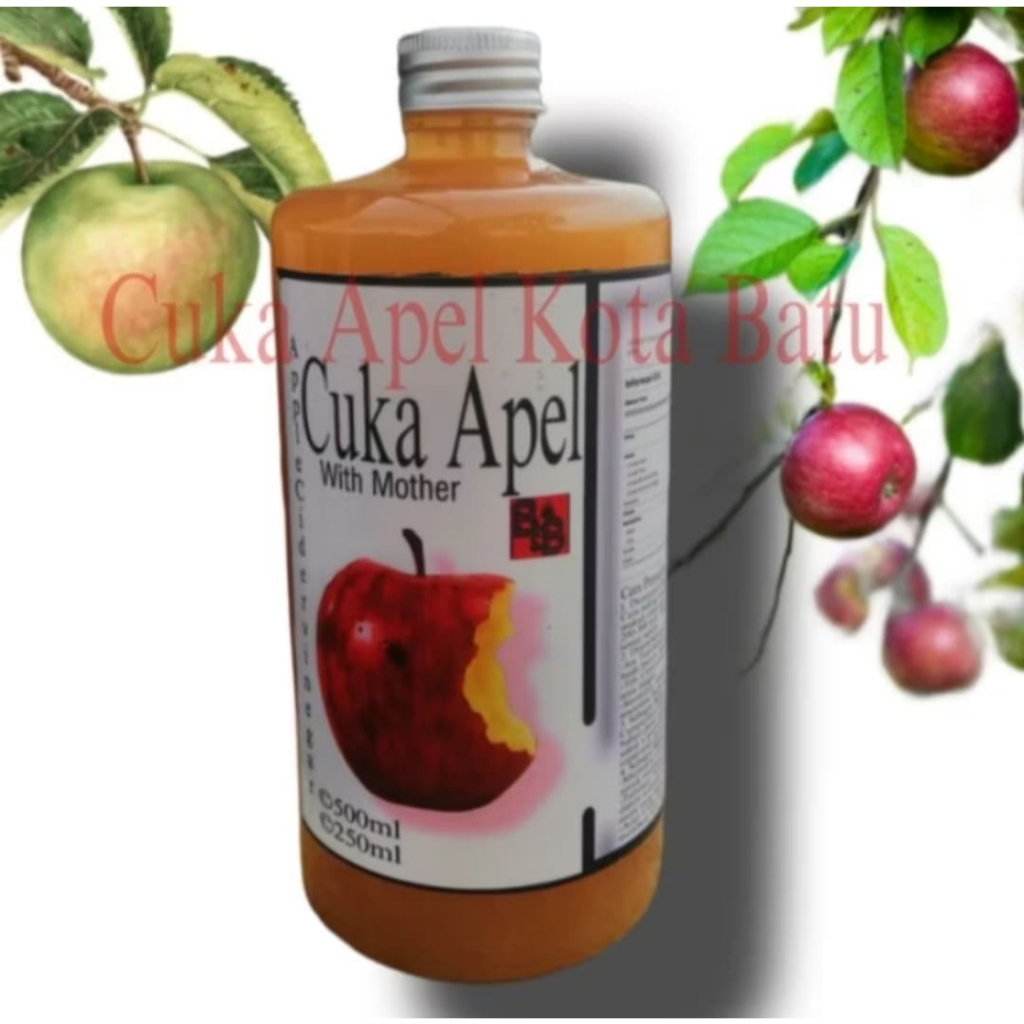 

Cuka Apel Asli Organik 500ml
