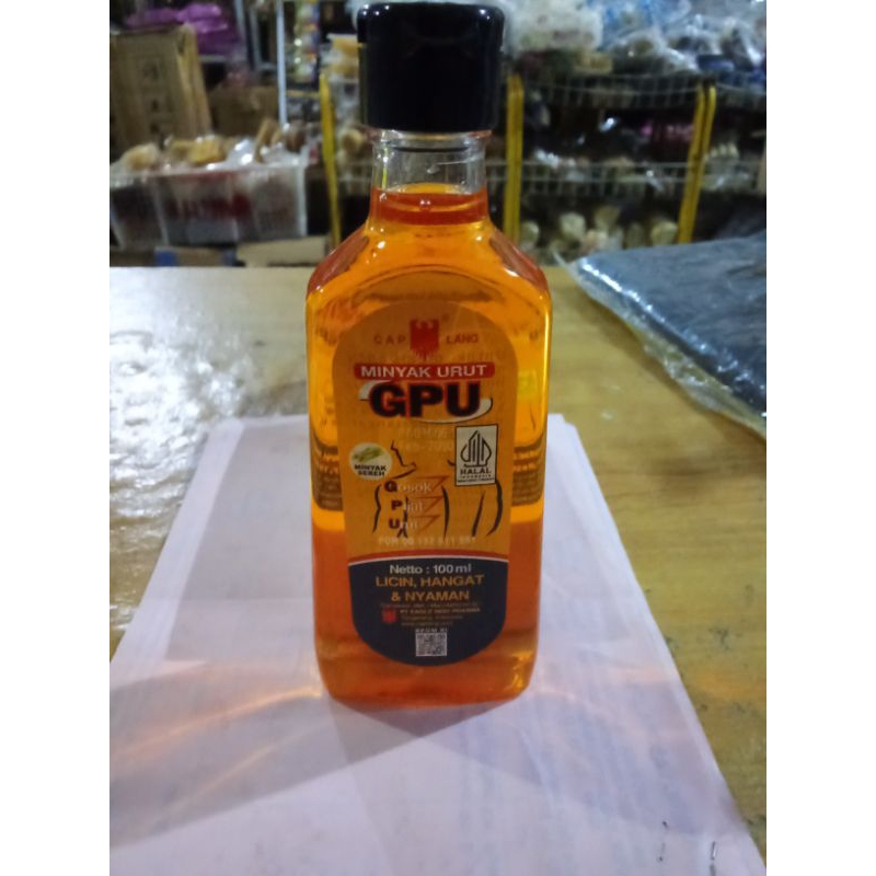 miyak urut GPU 100ml pijat urut