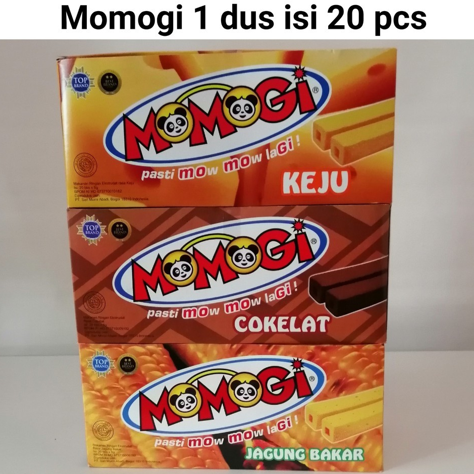 

Momogi snack 1 dus isi 20 pcs