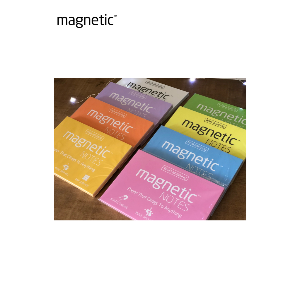 

Tesla Amazing Memo Sticky Magnetic Sticky Notes Size M 100 x 70mm Best Seller