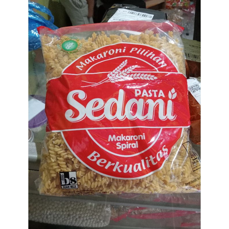 

Macaroni spiral sedani 1kg