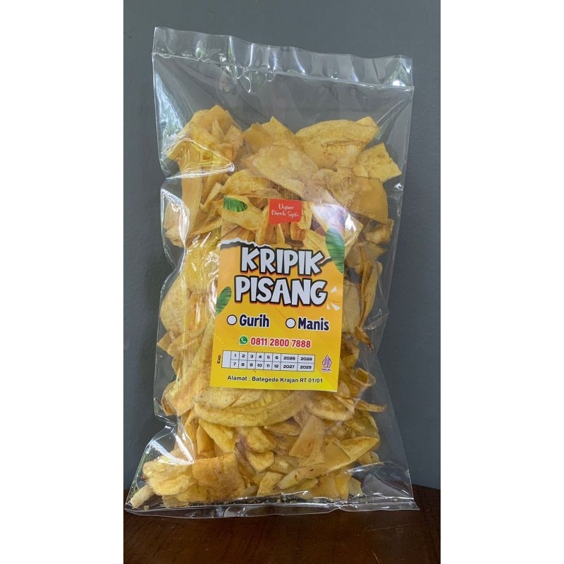 

KERIPIK PISANG GURIH KRISPI TERLARIS 200GR-DAPOER BUNDA SYIFA