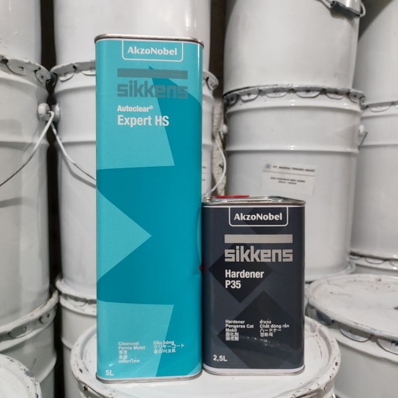Clear Sikkens Expert HS + Hardener P35  - Kemasan Galon