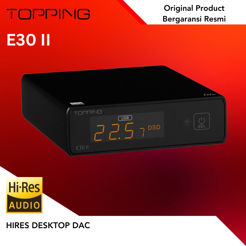 Topping E30 II Dual AK4493S Desktop DAC