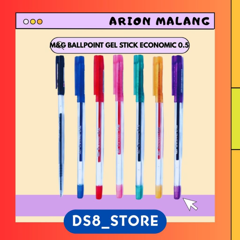 

M&G Ballpoint Gel Stick Economic 0.5mm AGP13271