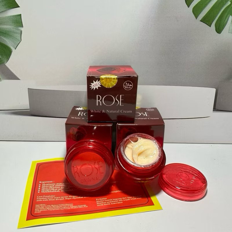 CREAM ROSE ASLI ECERAN