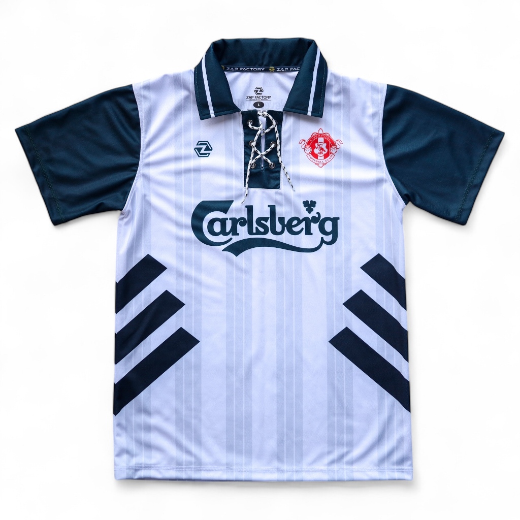 JERSEY VINTAGE / RETRO / SEPAK BOLA / FUTSAL / OLAHRAGA / STREETWEAR / SPORT / CARLSBERG LIVERPOOL
