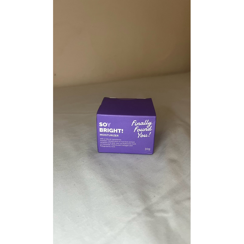 Finally Found You Soy Bright Moisturizer