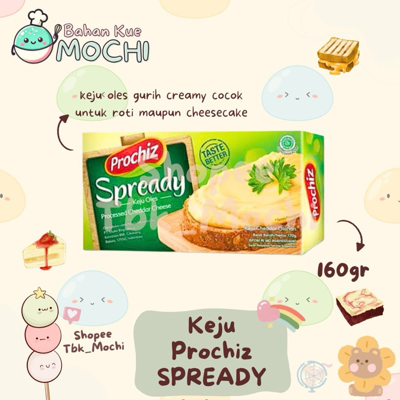 

Keju Prochiz Spready 160gr / Keju Oles Prochiz 160gr / Keju Oles Cream Cheese Prochiz 160gr