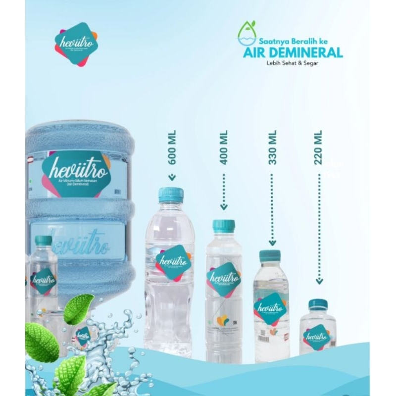 

Heviitro Air RO Demineral Botol 330 ml - pH Netral untuk Kesehatan Tubuh - Water