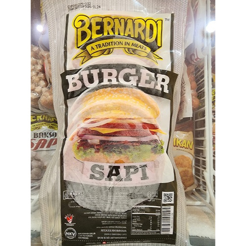

Bernardi Burger Sapi 250 gr
